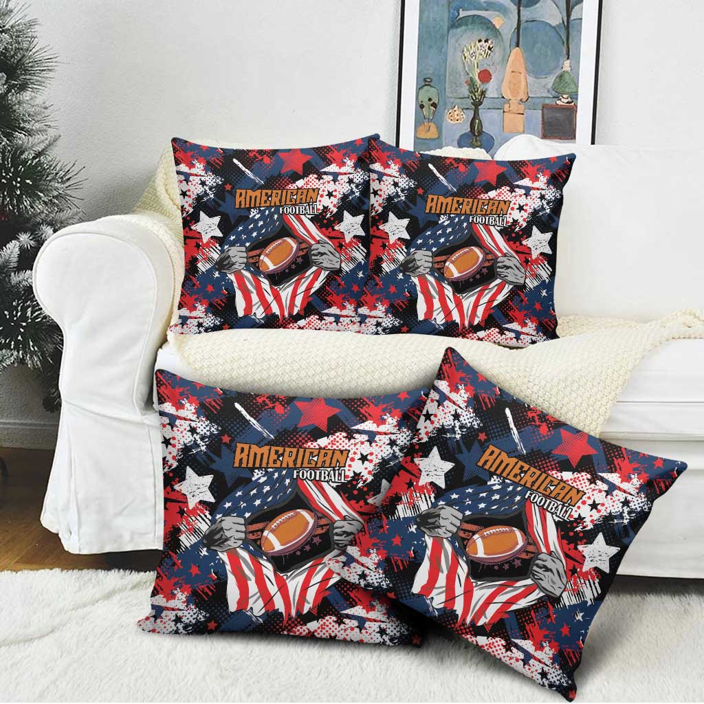 American Football Grunge Pillow Cover Special Version - Wonder Print Shop