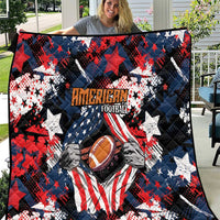 American Football Grunge Quilt Special Version - Wonder Print Shop