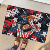 American Football Grunge Rubber Doormat Special Version - Wonder Print Shop
