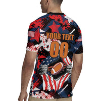 Custom American Football Grunge Rugby Jersey Special Version - Wonder Print Shop