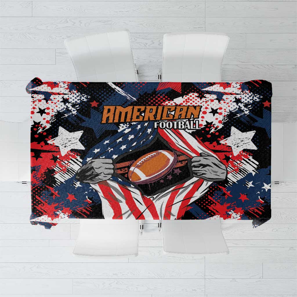 American Football Grunge Tablecloth Special Version - Wonder Print Shop