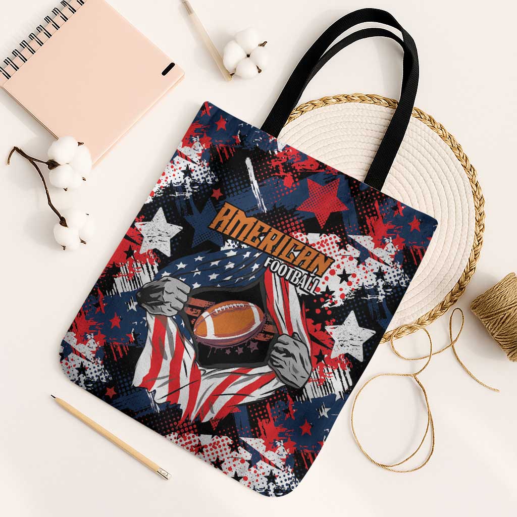 American Football Grunge Tote Bag Special Version - Wonder Print Shop