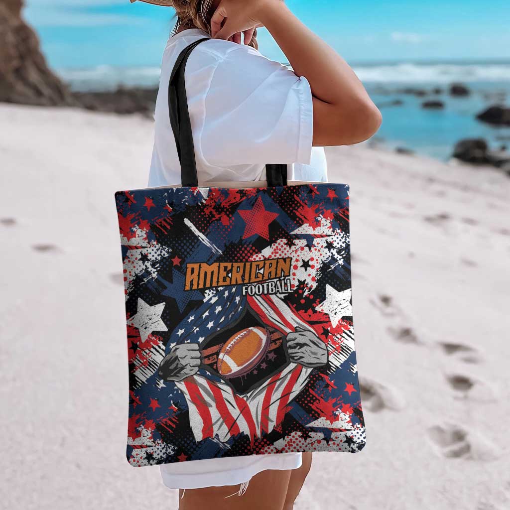 American Football Grunge Tote Bag Special Version - Wonder Print Shop