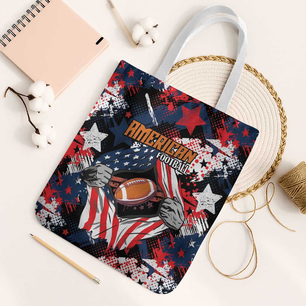American Football Grunge Tote Bag Special Version - Wonder Print Shop