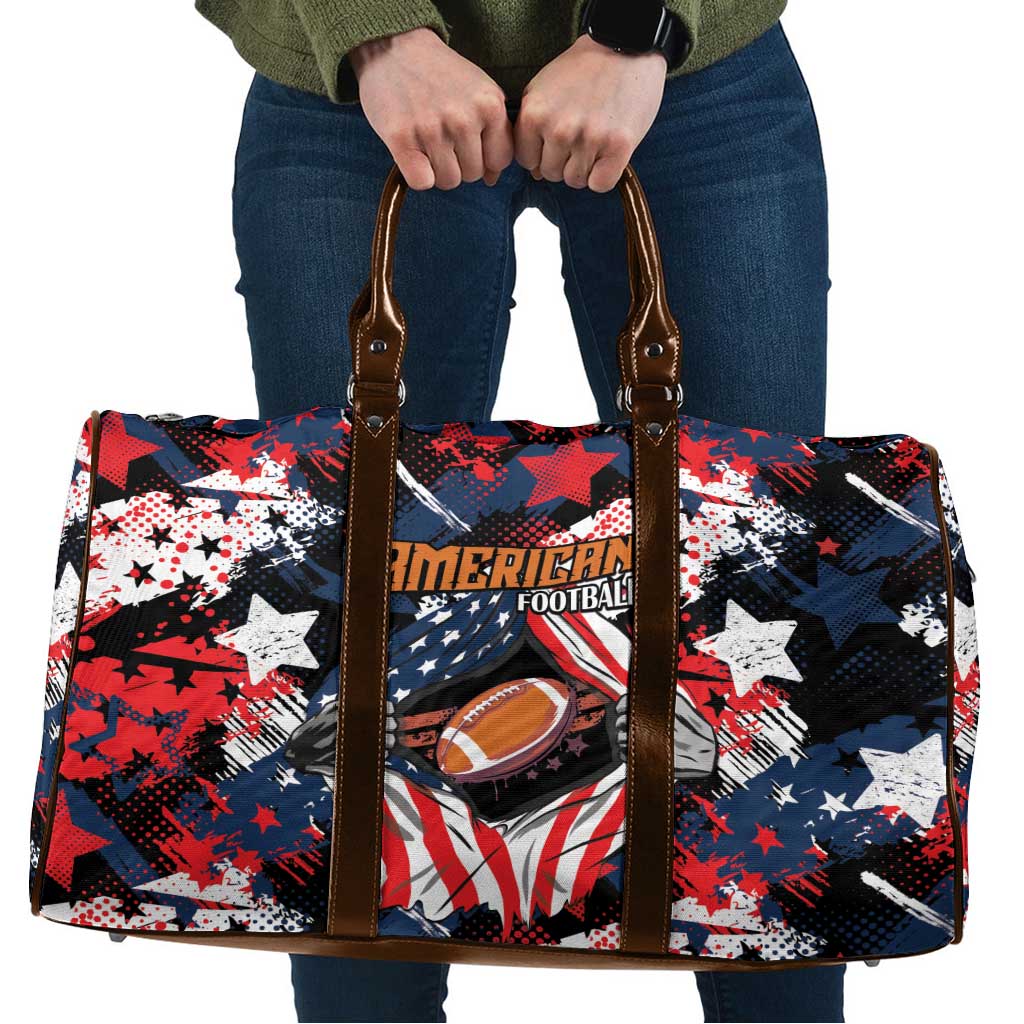 American Football Grunge Travel Bag Special Version - Wonder Print Shop