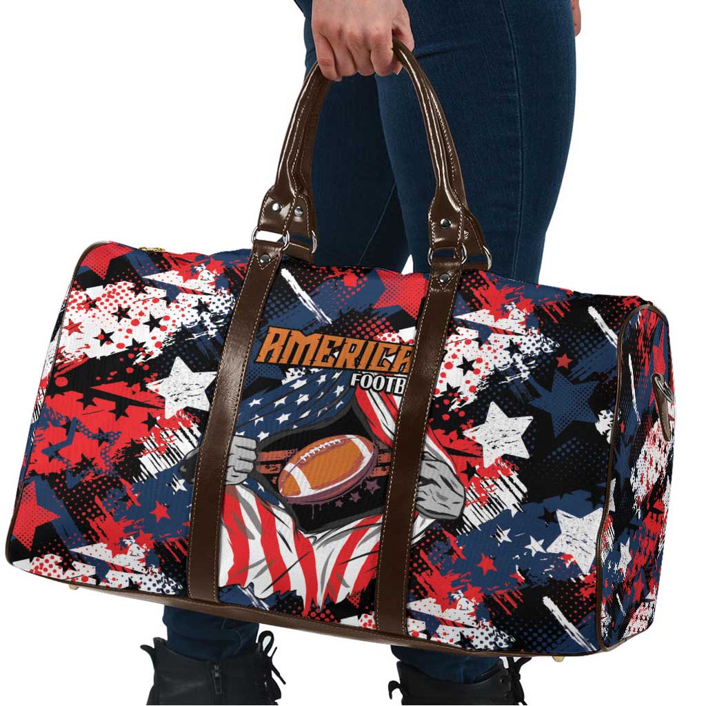 American Football Grunge Travel Bag Special Version - Wonder Print Shop