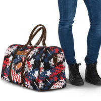 American Football Grunge Travel Bag Special Version - Wonder Print Shop