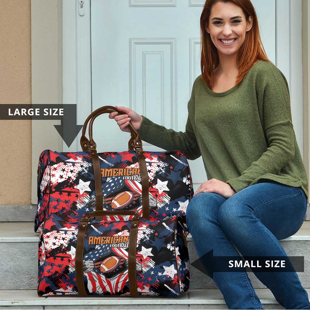 American Football Grunge Travel Bag Special Version - Wonder Print Shop