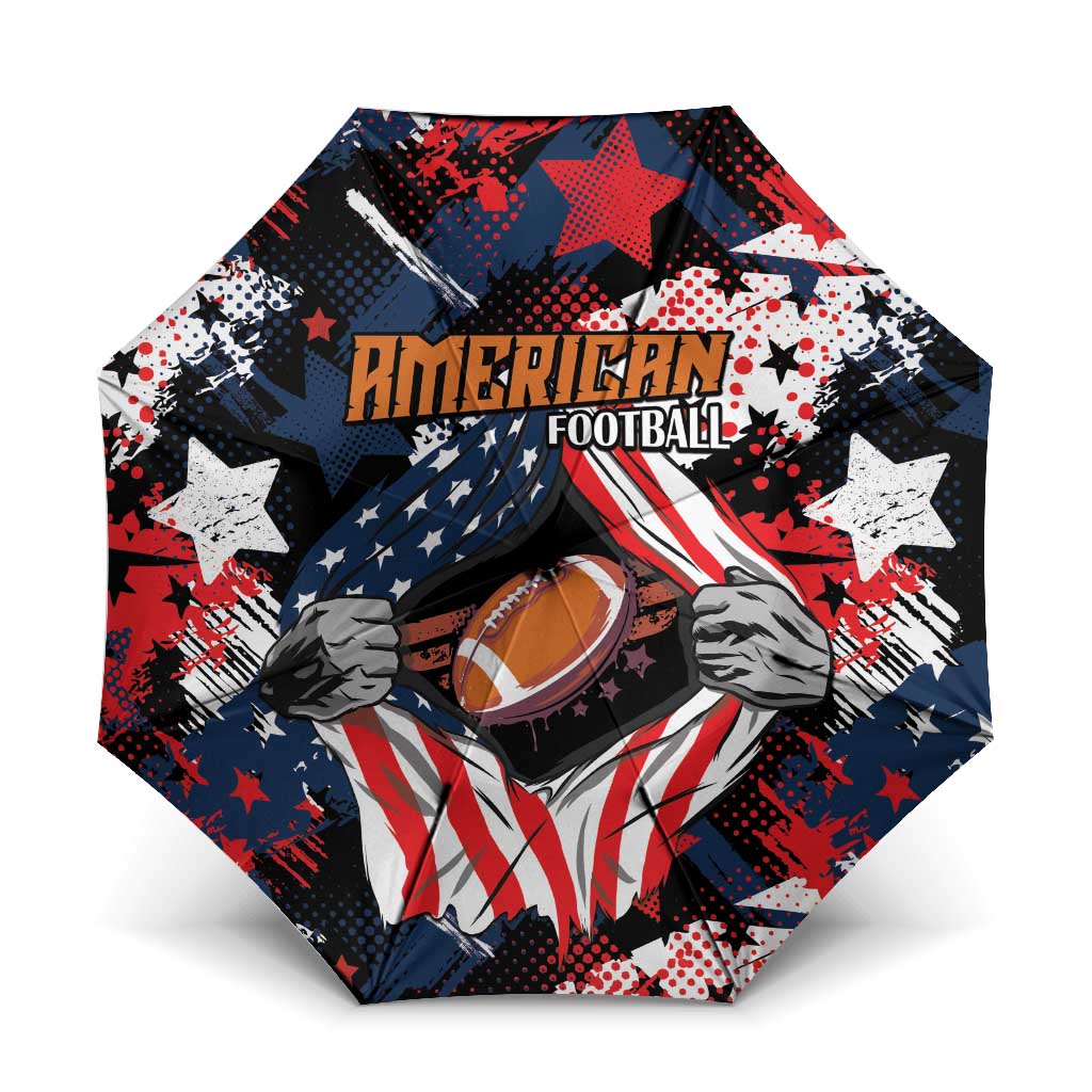 American Football Grunge Umbrella Special Version - Wonder Print Shop