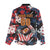 Custom American Football Grunge Women Casual Shirt Special Version - Wonder Print Shop