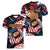 Custom American Football Grunge Women V-Neck T-Shirt Special Version - Wonder Print Shop