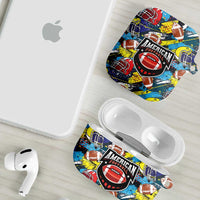 American Football Graffiti AirPods Case Unique Style - Wonder Print Shop