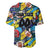 Custom American Football Graffiti Baseball Jersey Unique Style - Wonder Print Shop