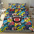 American Football Graffiti Bedding Set Unique Style - Wonder Print Shop
