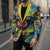 Custom American Football Graffiti Blazer Unique Style - Wonder Print Shop