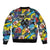 Custom American Football Graffiti Bomber Jacket Unique Style - Wonder Print Shop