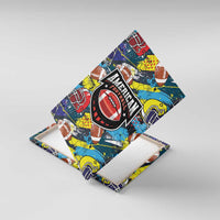 American Football Graffiti Canvas Wall Art Unique Style - Wonder Print Shop