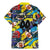 Custom American Football Graffiti Family Matching Mermaid Dress and Hawaiian Shirt Unique Style - Wonder Print Shop
