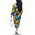 Custom American Football Graffiti Family Matching Off The Shoulder Long Sleeve Dress and Hawaiian Shirt Unique Style - Wonder Print Shop