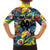 Custom American Football Graffiti Family Matching Tank Maxi Dress and Hawaiian Shirt Unique Style - Wonder Print Shop