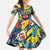 Custom American Football Graffiti Family Matching Tank Maxi Dress and Hawaiian Shirt Unique Style - Wonder Print Shop