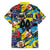 Custom American Football Graffiti Family Matching Tank Maxi Dress and Hawaiian Shirt Unique Style - Wonder Print Shop