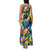 Custom American Football Graffiti Family Matching Tank Maxi Dress and Hawaiian Shirt Unique Style - Wonder Print Shop