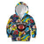 Custom American Football Graffiti Kid Hoodie Unique Style - Wonder Print Shop