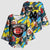 Custom American Football Graffiti Kimono Sleeve Blouse Unique Style - Wonder Print Shop