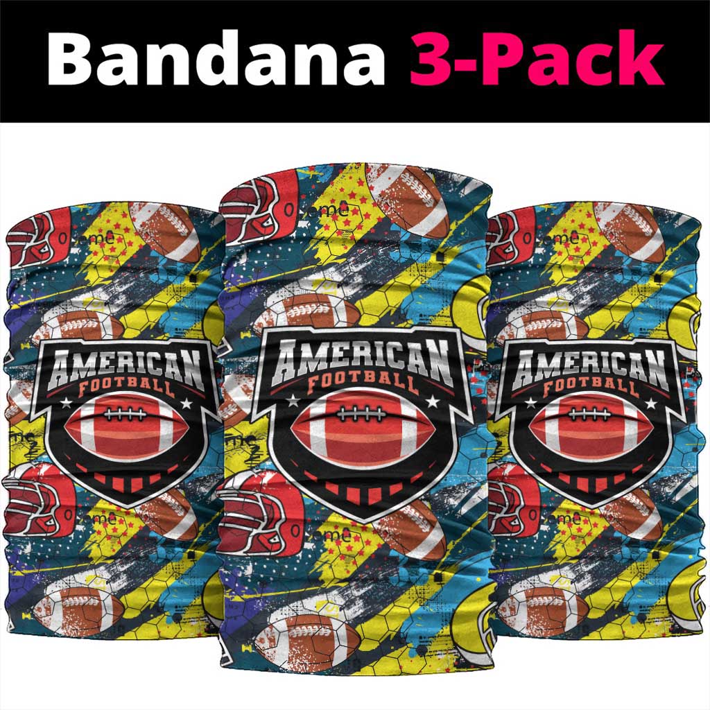 American Football Graffiti Neck Gaiter Unique Style - Wonder Print Shop
