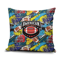 American Football Graffiti Pillow Cover Unique Style - Wonder Print Shop