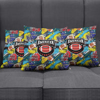 American Football Graffiti Pillow Cover Unique Style - Wonder Print Shop