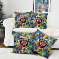 American Football Graffiti Pillow Cover Unique Style - Wonder Print Shop
