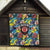 American Football Graffiti Quilt Unique Style - Wonder Print Shop