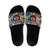 American Football Graffiti Slide Sandals Unique Style - Wonder Print Shop
