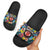 American Football Graffiti Slide Sandals Unique Style - Wonder Print Shop