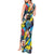 Custom American Football Graffiti Tank Maxi Dress Unique Style - Wonder Print Shop