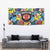 American Football Graffiti Tapestry Unique Style - Wonder Print Shop