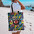 American Football Graffiti Tote Bag Unique Style - Wonder Print Shop