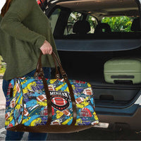 American Football Graffiti Travel Bag Unique Style - Wonder Print Shop