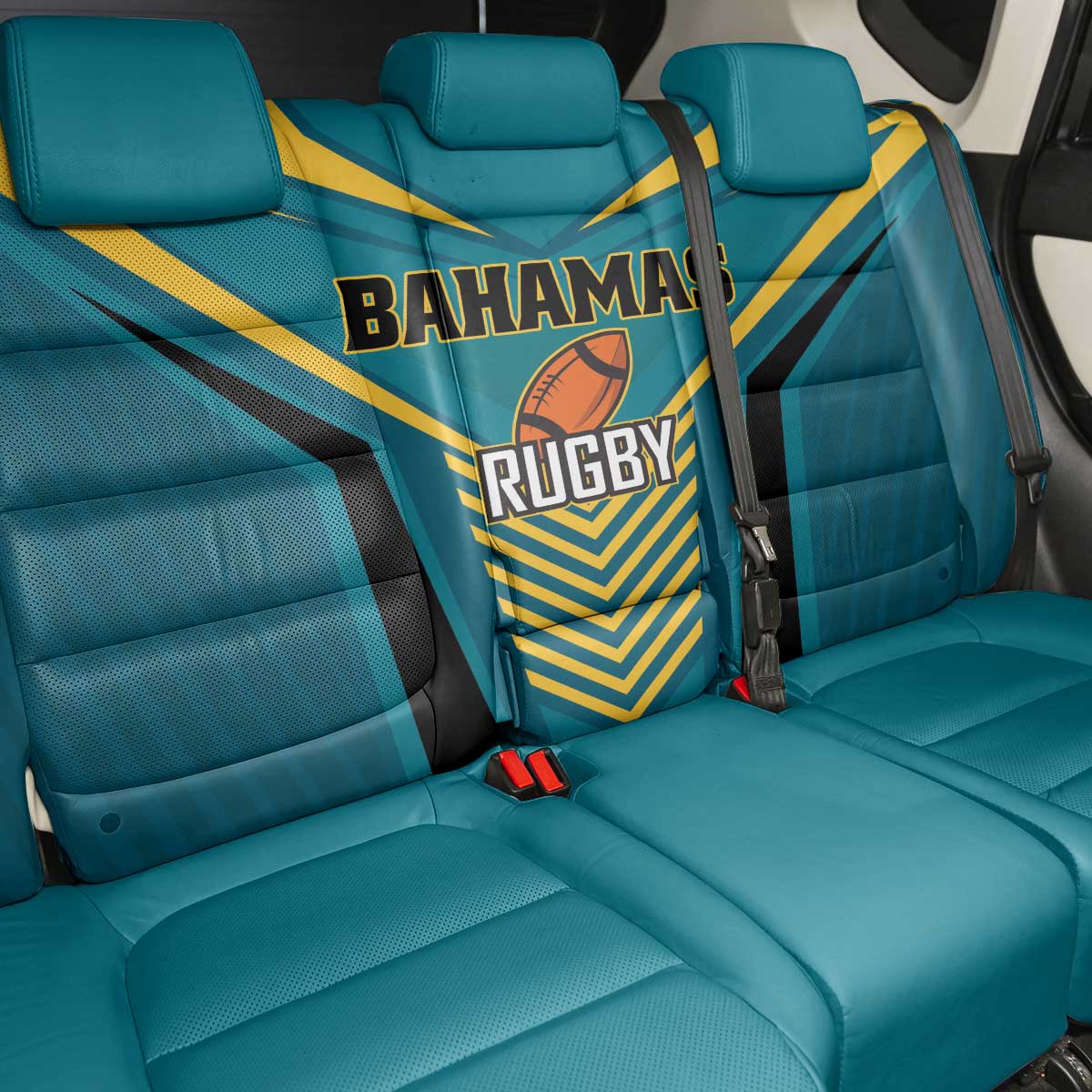 Rugby Bahamas Back Car Seat Cover The Bahamas Go Champion - Wonder Print Shop