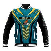 Custom Rugby Bahamas Baseball Jacket The Bahamas Go Champion - Wonder Print Shop