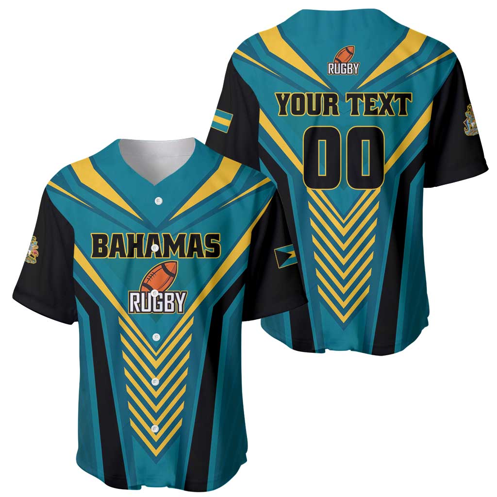 Custom Rugby Bahamas Baseball Jersey The Bahamas Go Champion - Wonder Print Shop