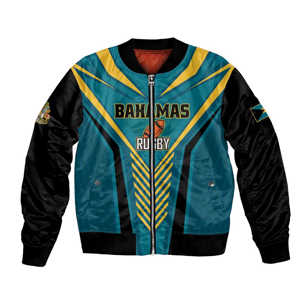 Custom Rugby Bahamas Bomber Jacket The Bahamas Go Champion - Wonder Print Shop