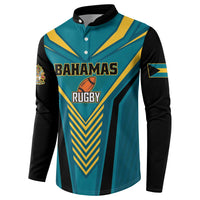 Custom Rugby Bahamas Button Sweatshirt The Bahamas Go Champion - Wonder Print Shop