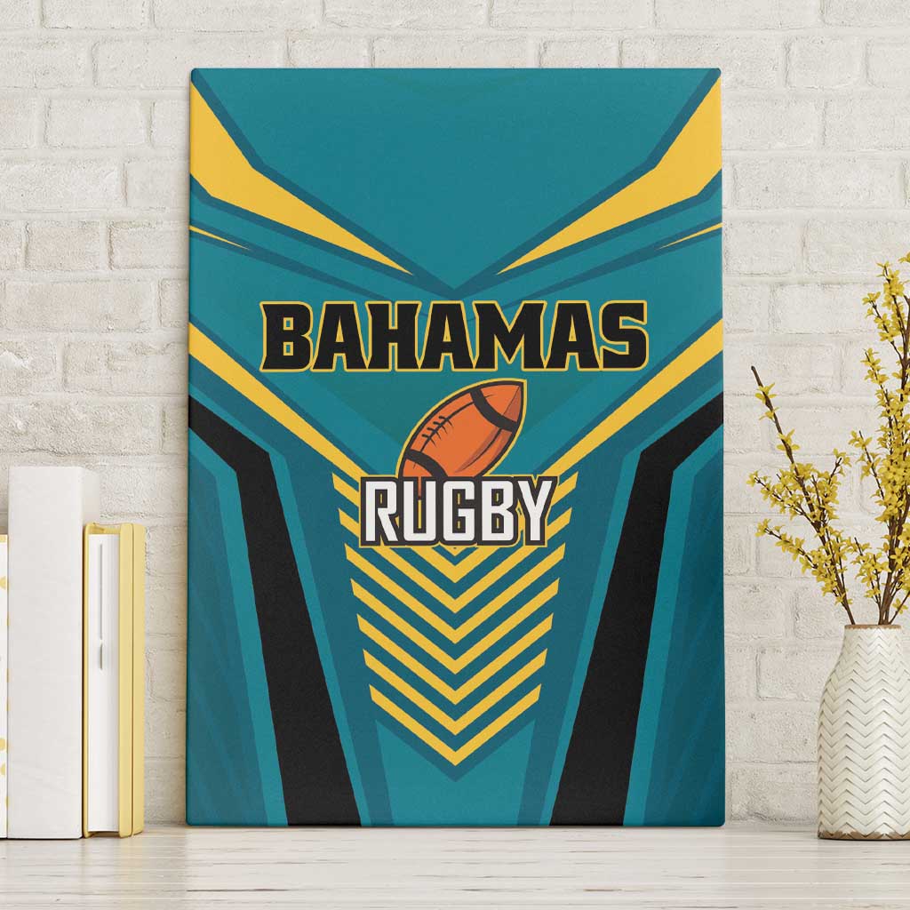 Rugby Bahamas Canvas Wall Art The Bahamas Go Champion - Wonder Print Shop