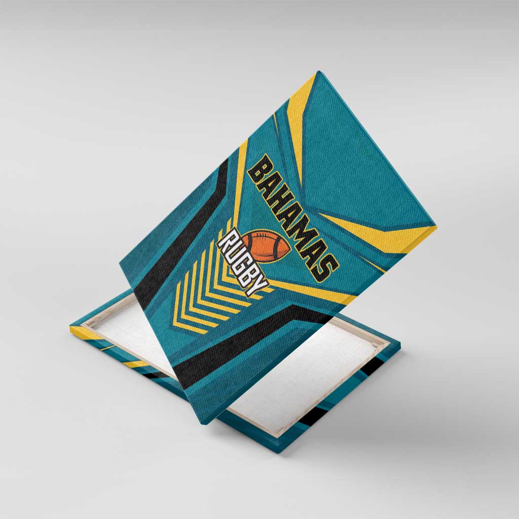 Rugby Bahamas Canvas Wall Art The Bahamas Go Champion - Wonder Print Shop