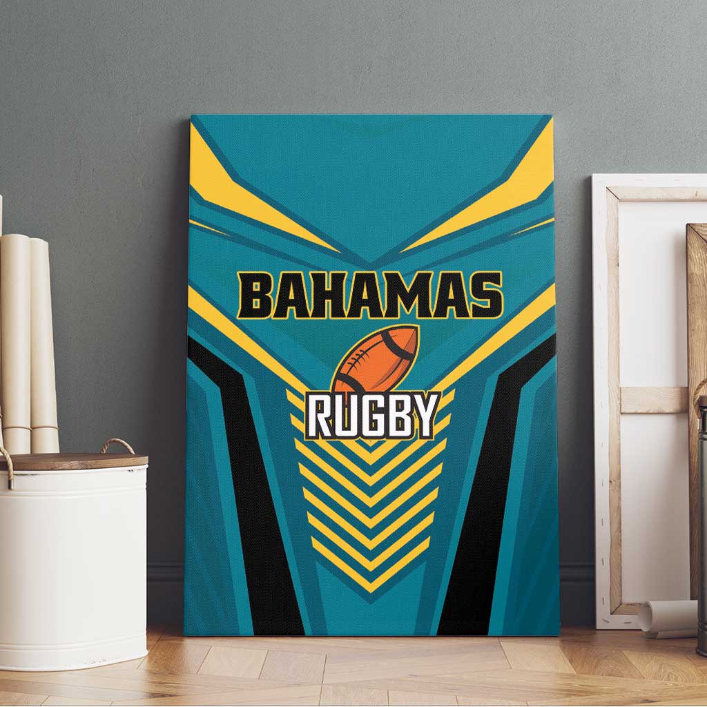 Rugby Bahamas Canvas Wall Art The Bahamas Go Champion - Wonder Print Shop