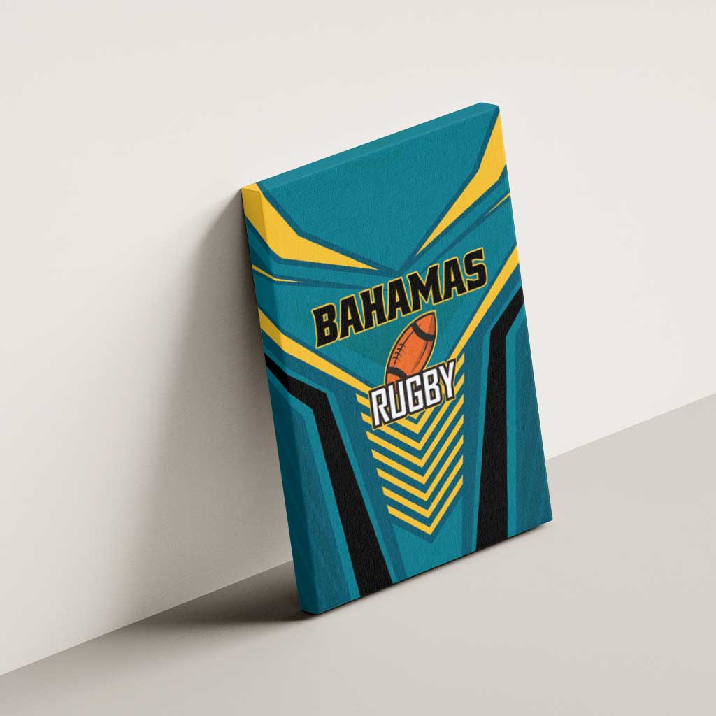 Rugby Bahamas Canvas Wall Art The Bahamas Go Champion - Wonder Print Shop
