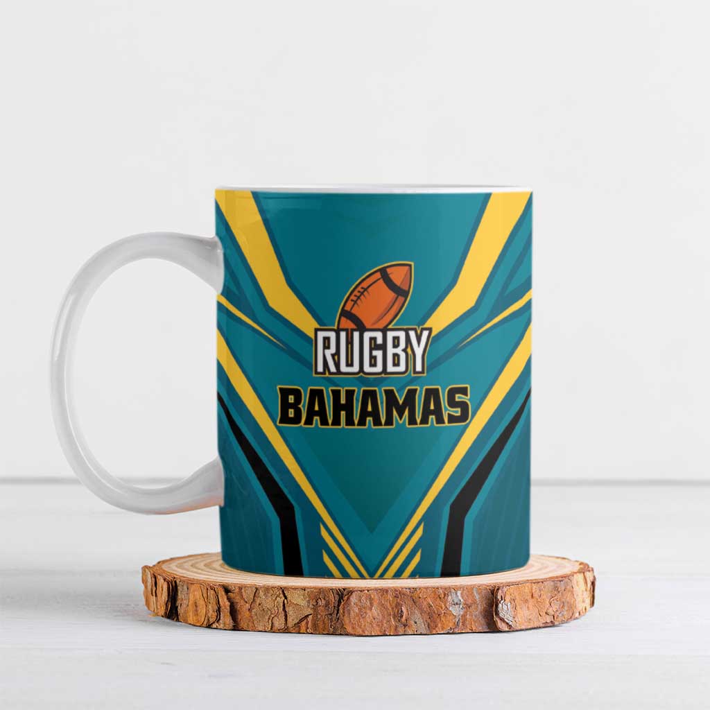 Custom Rugby Bahamas Ceramic Mug The Bahamas Go Champion - Wonder Print Shop